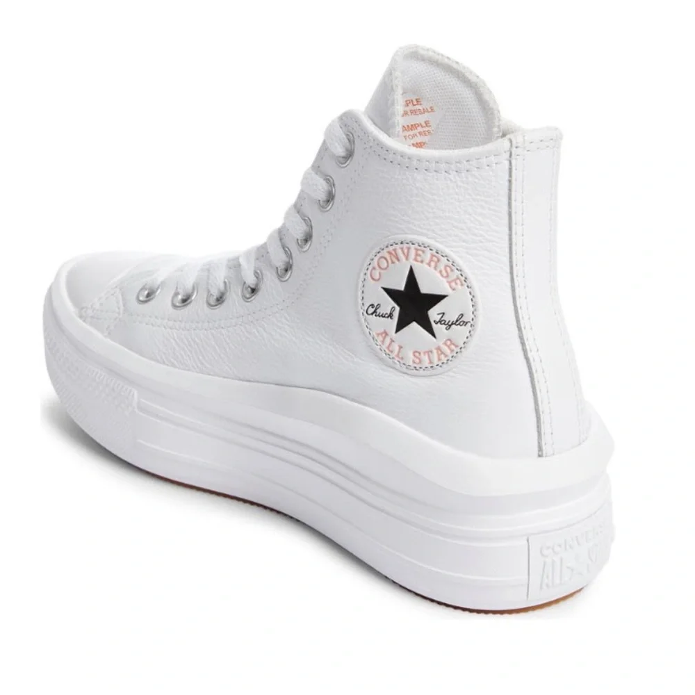 {Converse} Move platform high-top leather sneaker - Picture 2 of 6